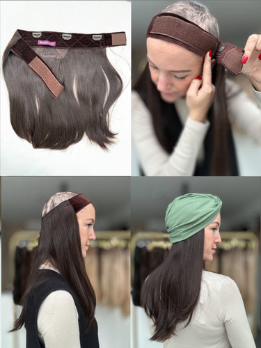 Echthaarband "Boldband" Jane | 50cm Länge
