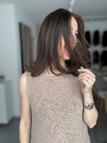 Ultralight Collection | Lacetop-Perücke Ella | Modal | Größe S | 45cm Länge