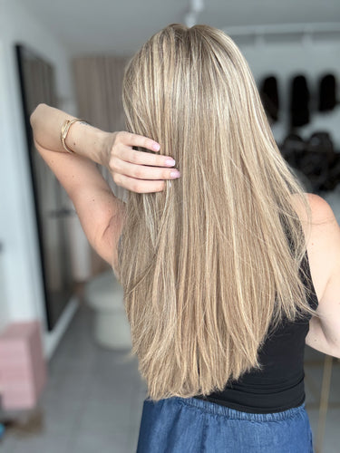 Lacetop-Perücke Delia | Samt | Größe M | 65cm Länge