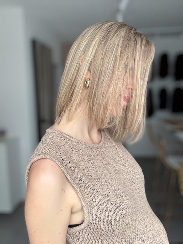 Ultralight Collection | Lacetop-Perücke Delia | Modal | Größe XS/S | 37cm Länge