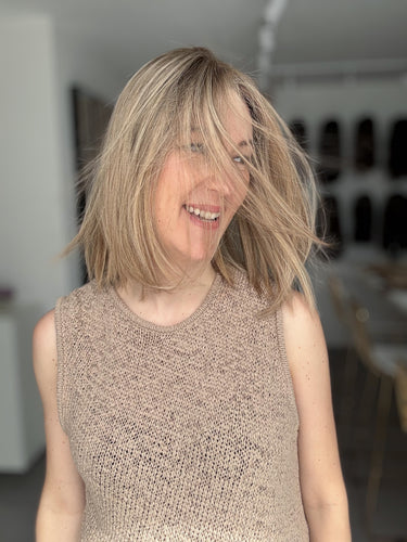 Ultralight Collection | Lacetop-Perücke Delia | Modal | Größe L | 38cm Länge